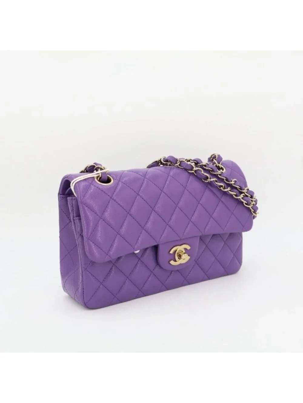 Chanel Cabiskin Quilted Chain Shoulder Bag
